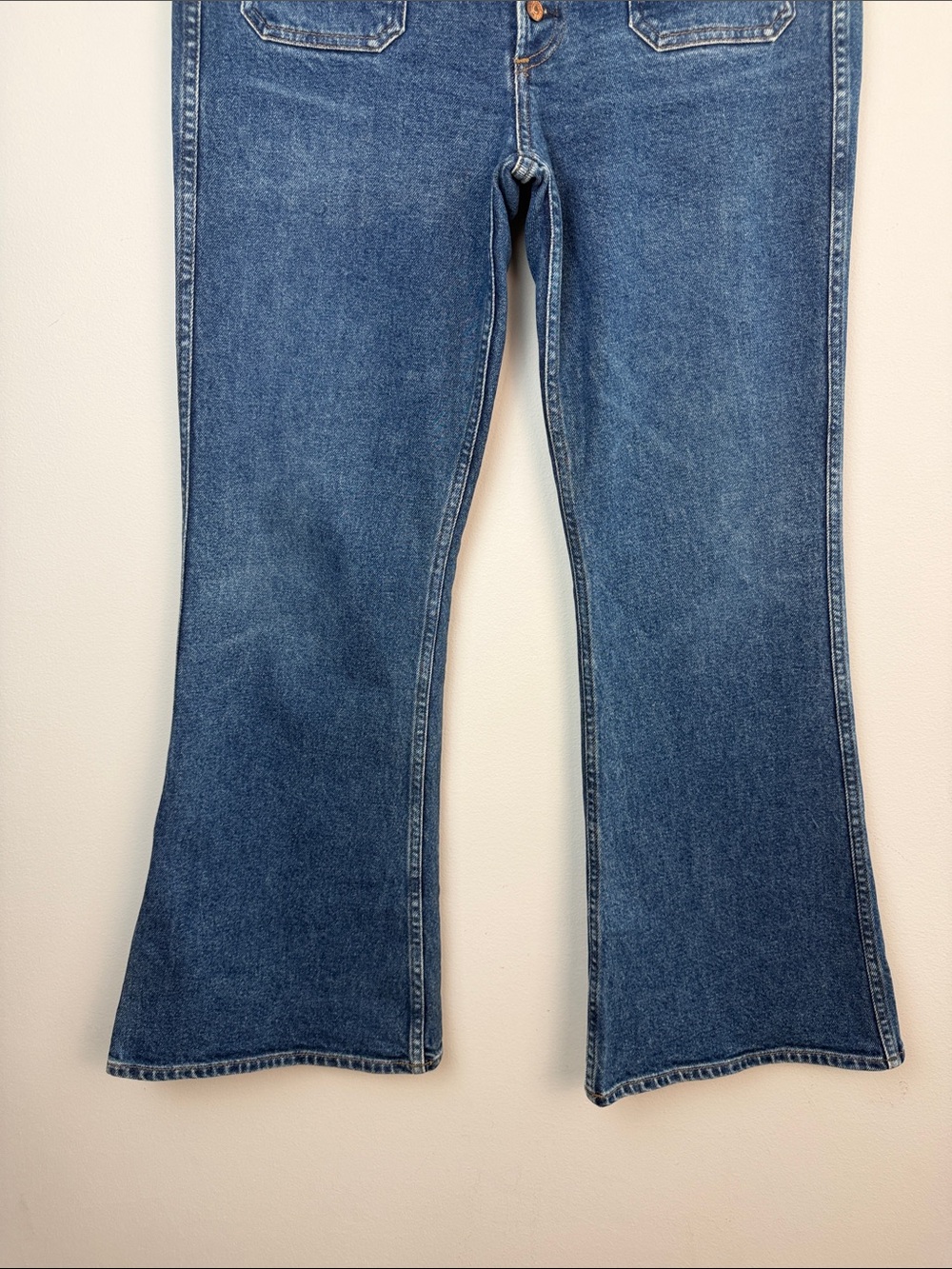Citizen of Humanity Maisie Ultra High Rise Patch Pocket Flare Jeans Size 27 USA - Picture 5 of 16